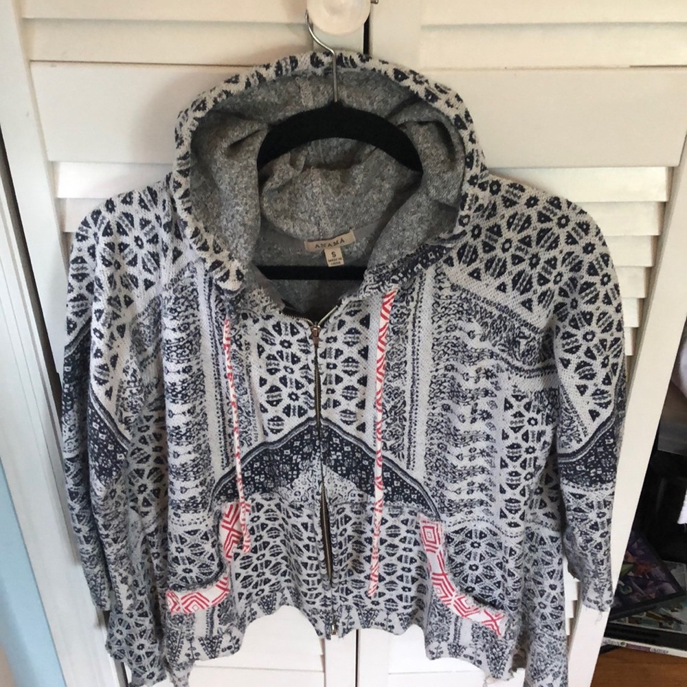 Asymmetrical Zip Up Hoodie ! - Picture 5 of 6